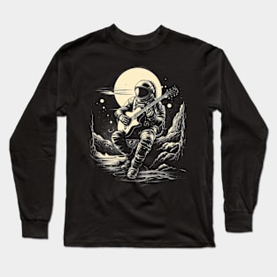 Astronaut Solo Art Long Sleeve T-Shirt